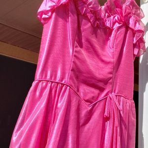 Frilly Pink Formal Dress